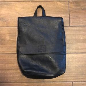 Sseko Designs Eden Backpack in pebbled black